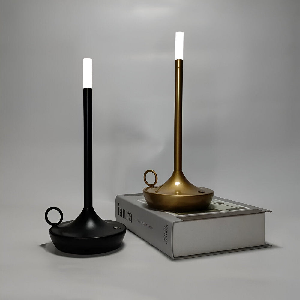 GeniWand Bordslampa - Uppladdningsbar LED Bordslampa - Dimbar Lampa