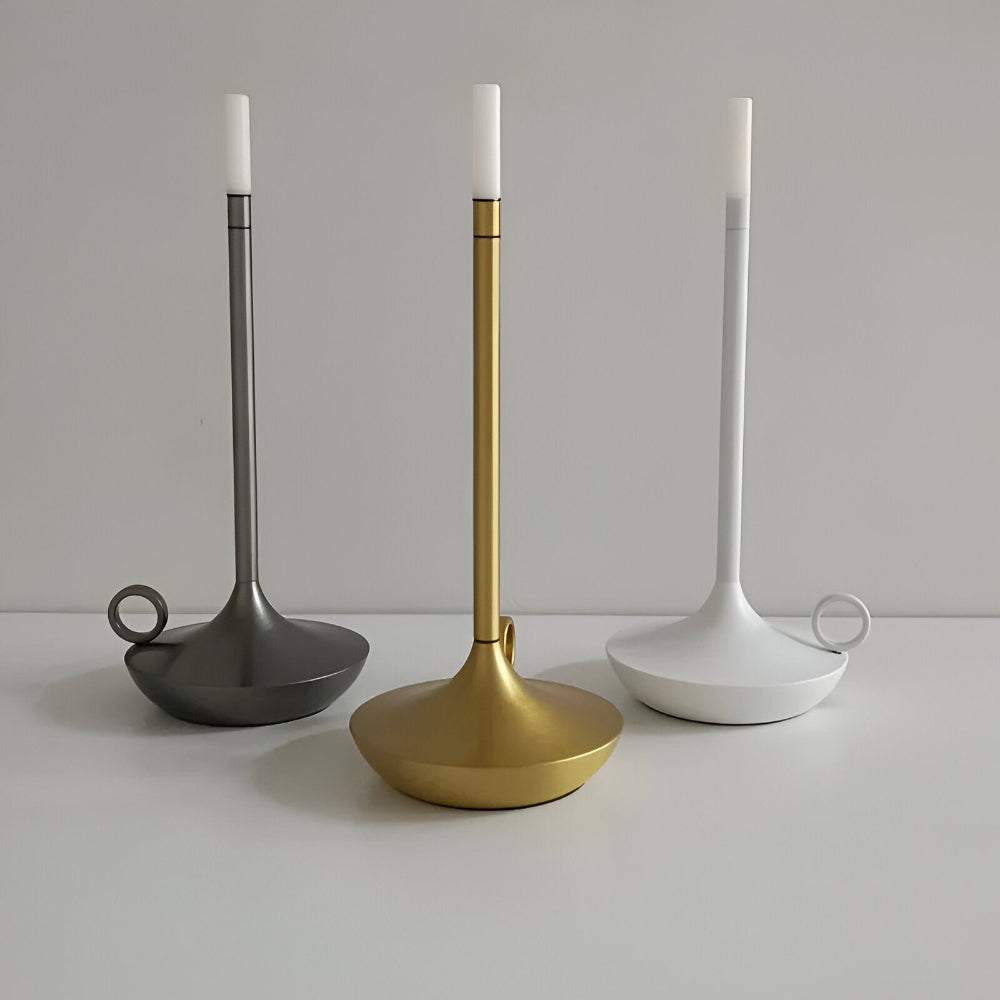 GeniWand Bordslampa - Uppladdningsbar LED Bordslampa - Dimbar Lampa