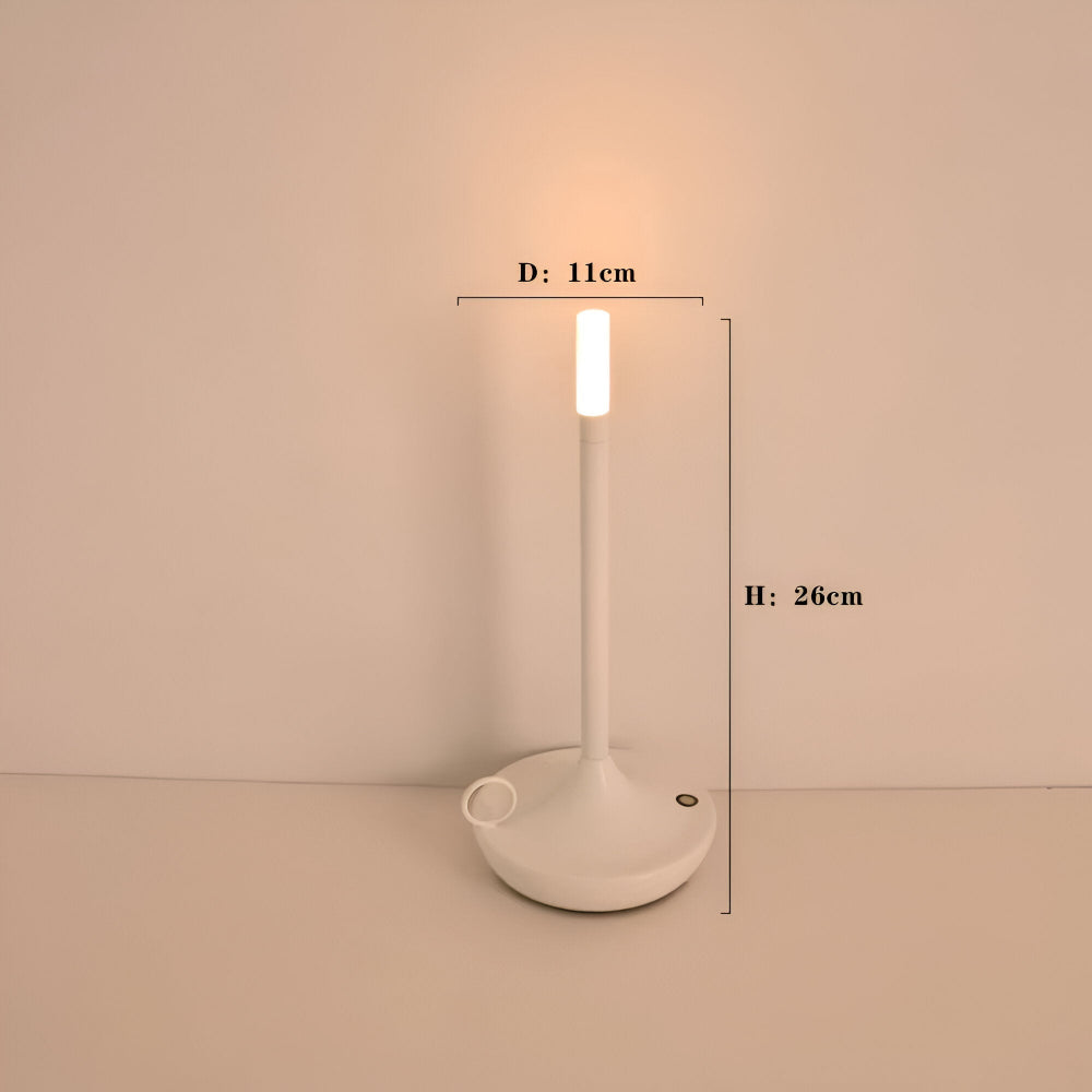 GeniWand Bordslampa - Uppladdningsbar LED Bordslampa - Dimbar Lampa