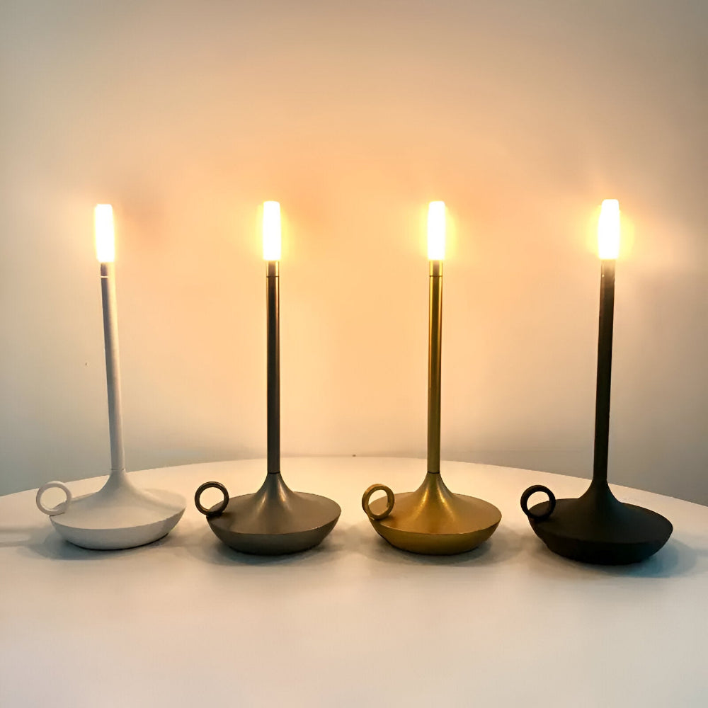 GeniWand Bordslampa - Uppladdningsbar LED Bordslampa - Dimbar Lampa