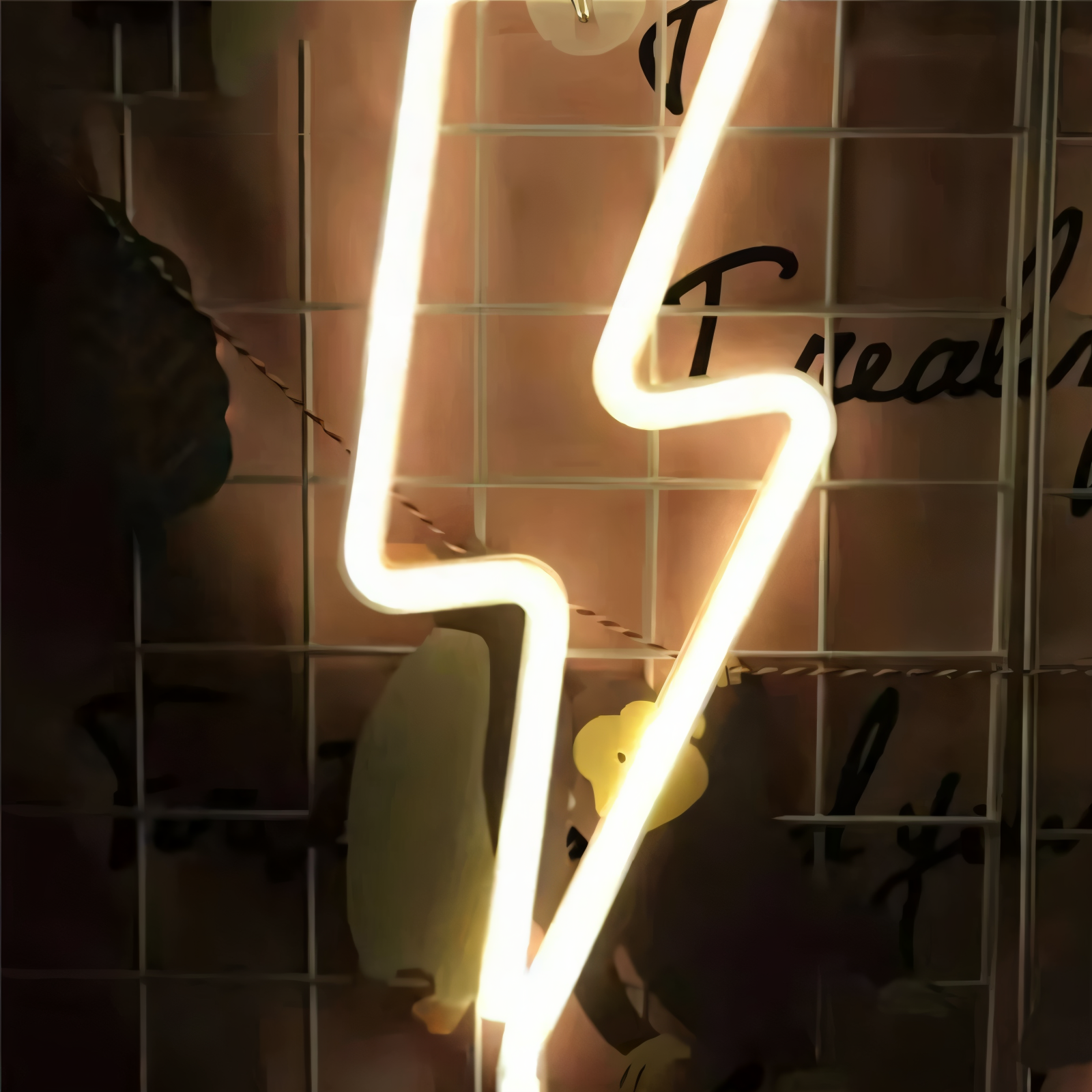 Geom Neon Lights - Förtrollande LED-Ljusskyltar för Festlig Heminredning