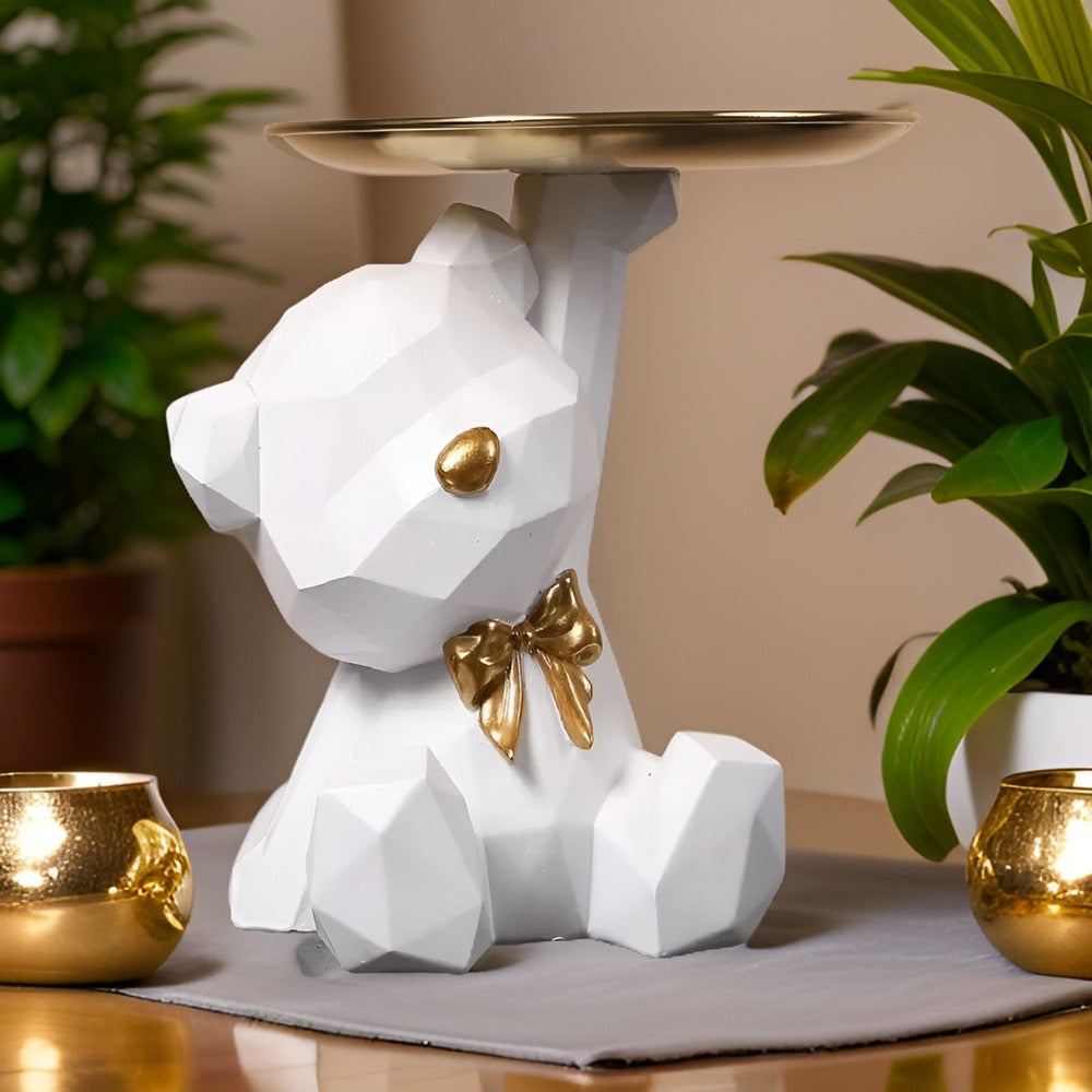 Geometric Bear - Multifunktionell Dekoration och Nyckelhållare Geometric Bear