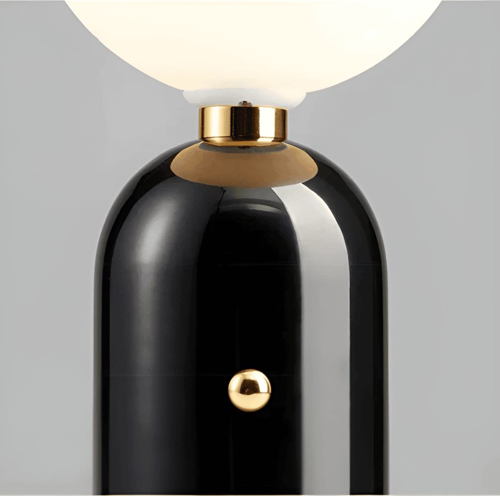 GleamSphere - Glasglobsbordslampa Med Dimbart Ljus