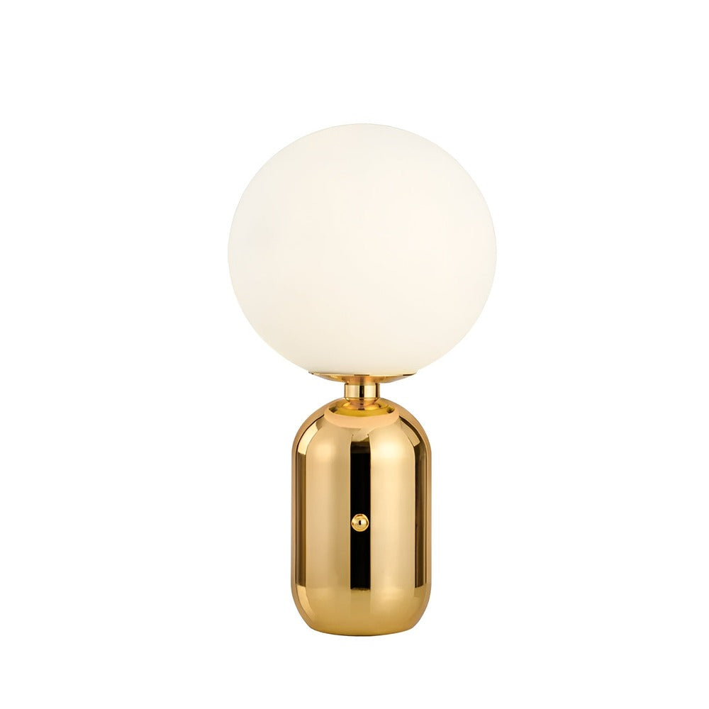 GleamSphere - Glasglobsbordslampa Med Dimbart Ljus