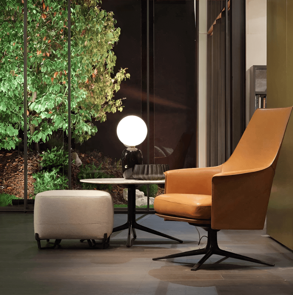 GleamSphere - Glasglobsbordslampa Med Dimbart Ljus