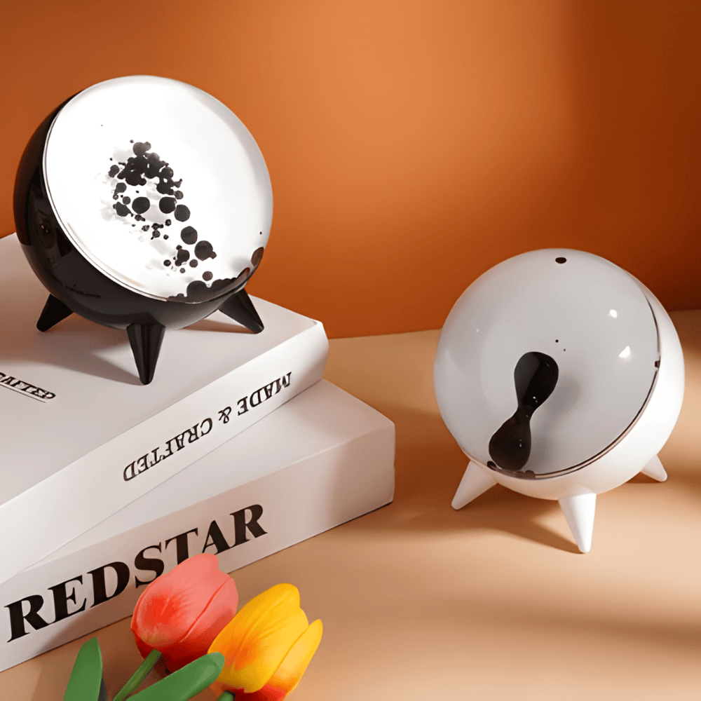 GrooveFlex Ferrofluid - Trådlös Ljudvisualiserare Ferrofluid-Högtalare