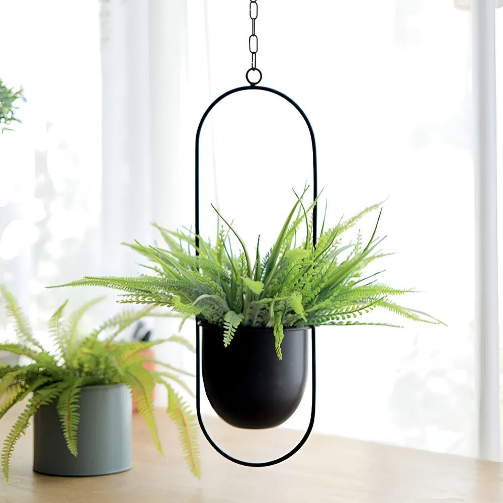 Stilren Minimalistisk Hängande Blomkruka för Modern Inredning