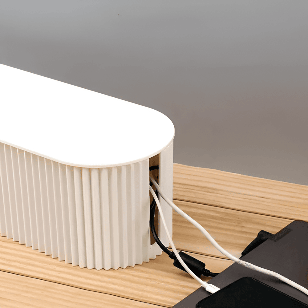 Hid Kabelbox - Minimalistisk Macaron-Förvaring - Laddnings- och Kabelorganisatör
