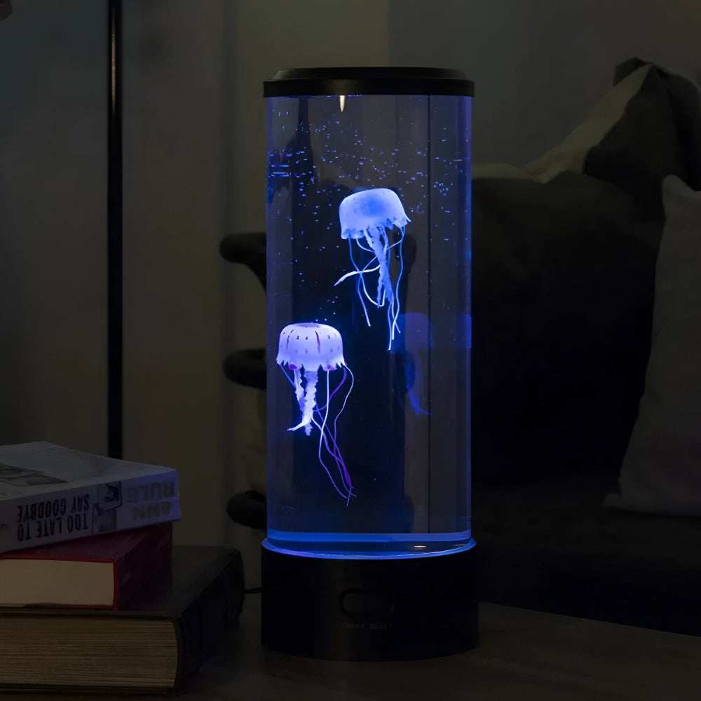 Jelly Bordslampa - Fascinerande Manetakvarium LED Nattljus