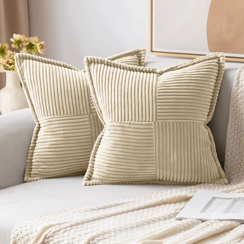 Elegant Kuddöverdrag – Hållbart, Fläckavvisande och Lättskött för Stil och Komfort