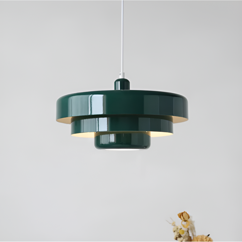 LEDCharm - Orangefärgad vintage taklampa för taket Delight
