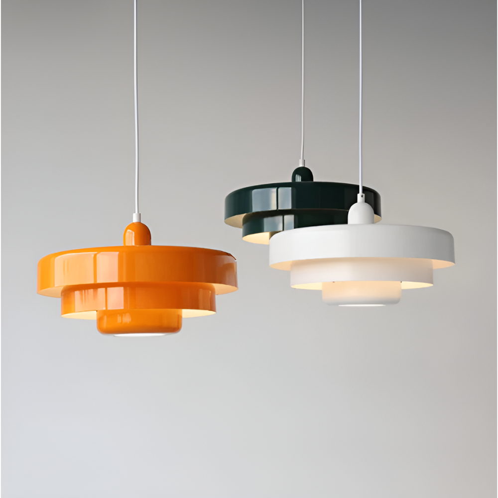 LEDCharm - Orangefärgad vintage taklampa för taket Delight
