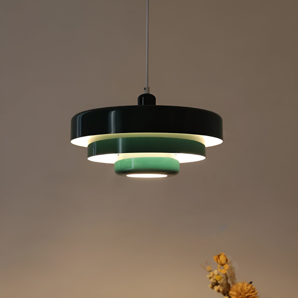 LEDCharm - Orangefärgad vintage taklampa för taket Delight