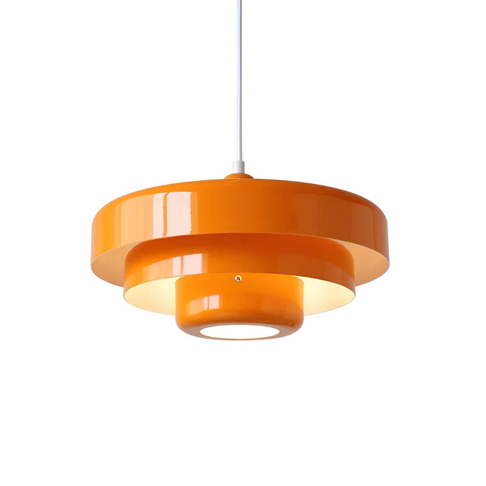 LEDCharm - Orangefärgad vintage taklampa för taket Delight