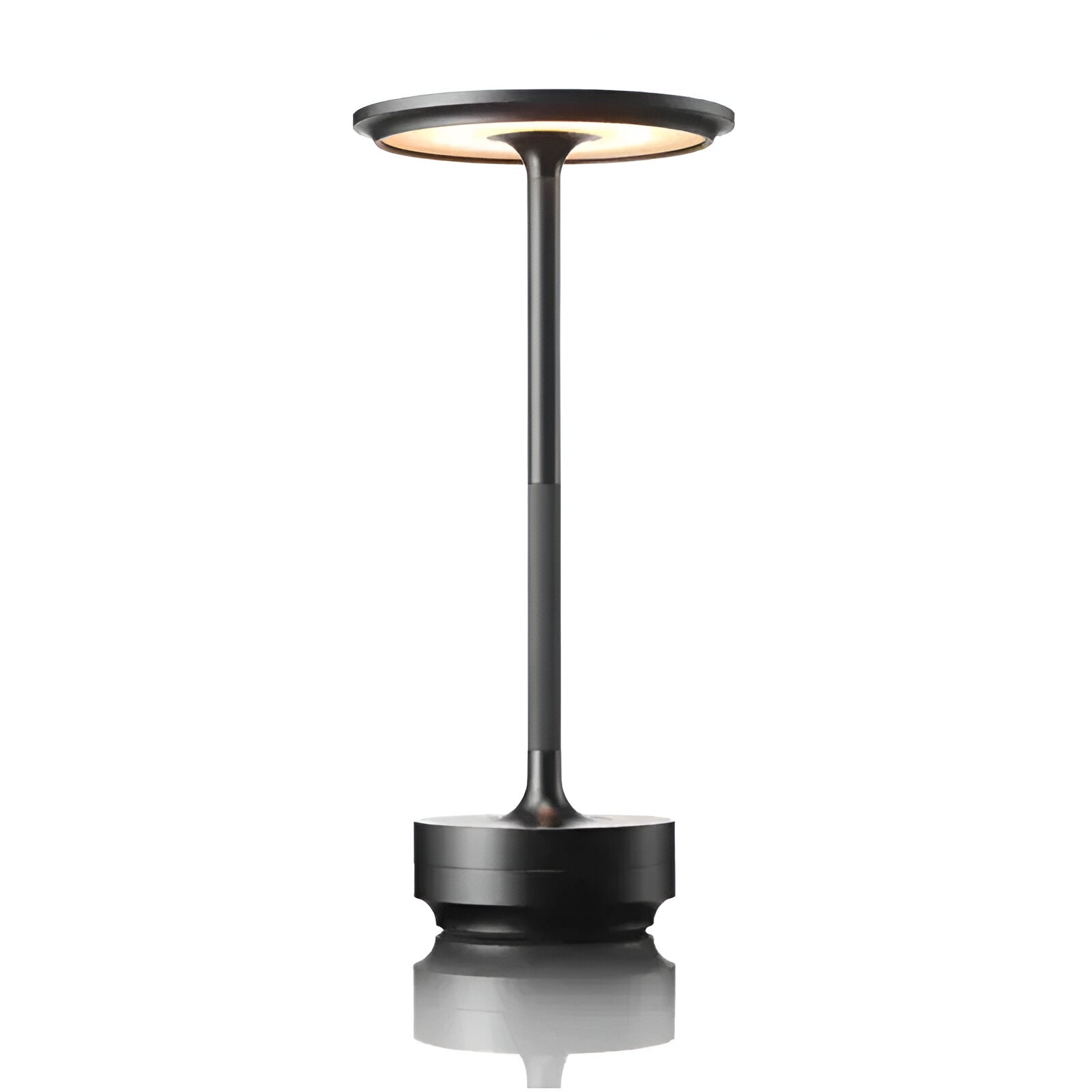 Trådlös bordslampa i aluminium för stämningsfull belysning - 3 ljuslägen