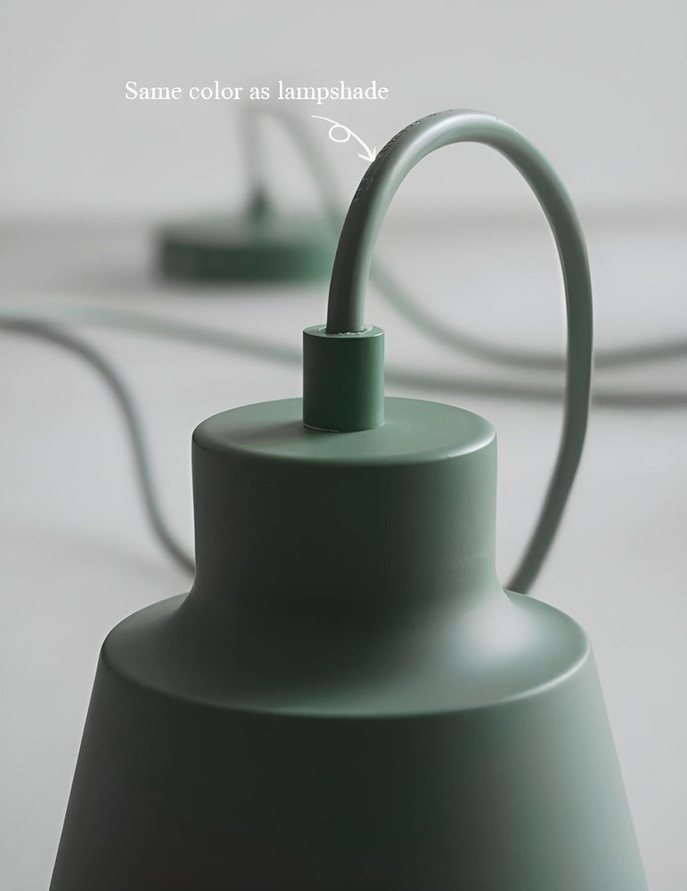 LuminLoft Taklampor - Minimalistiska Macaron-Pendellampor av Trä