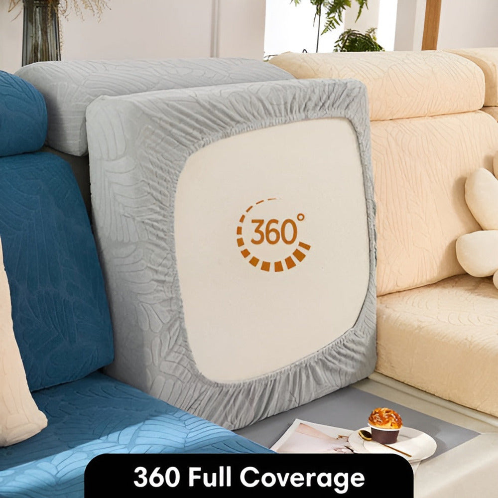 LuxeGuard Sofföverdrag - 360° Heltäckande Skyddande Kuddfodral