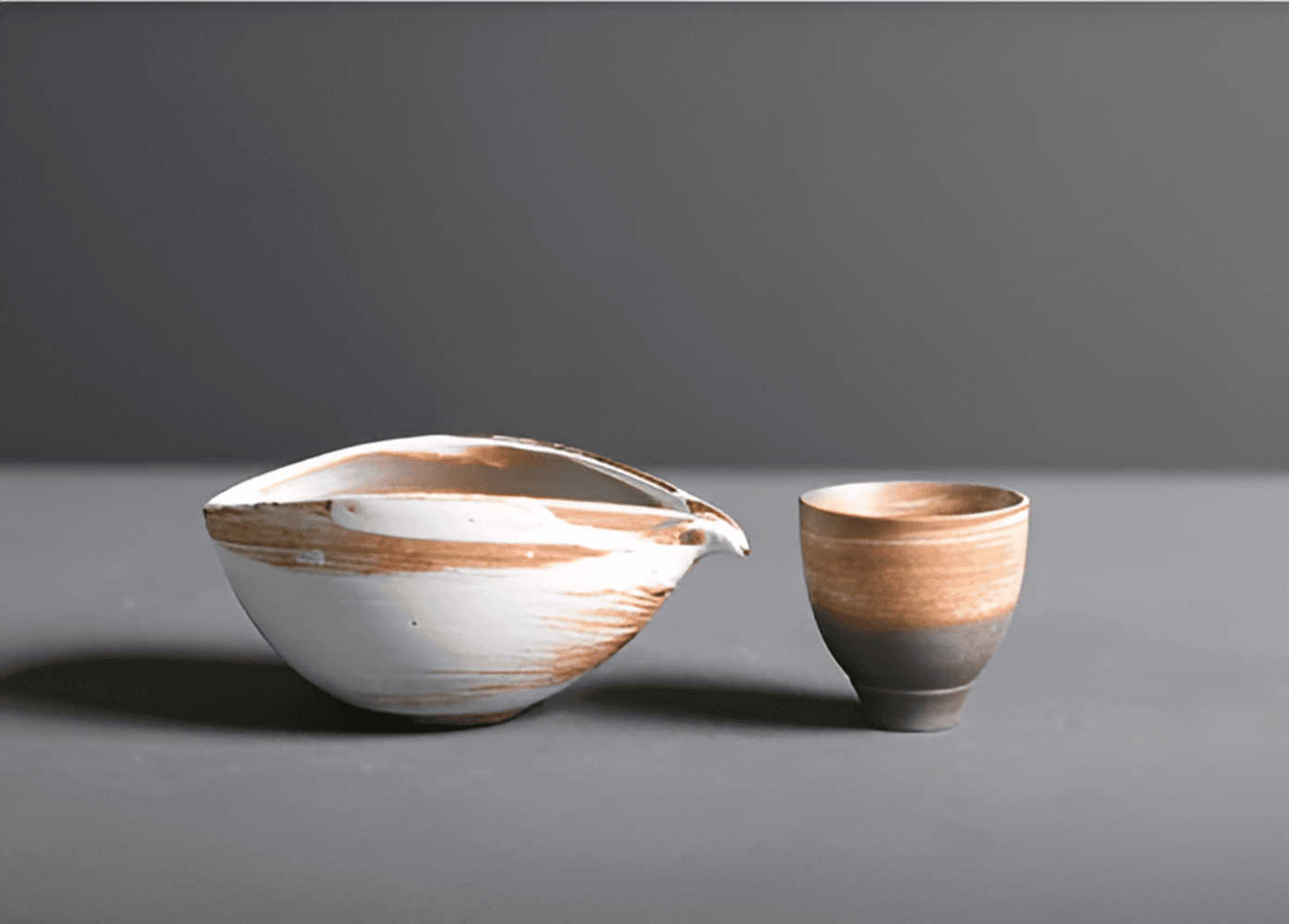 Matcha-set i keramik och bambu – 4 delar – japanskt te-set med tillbehör