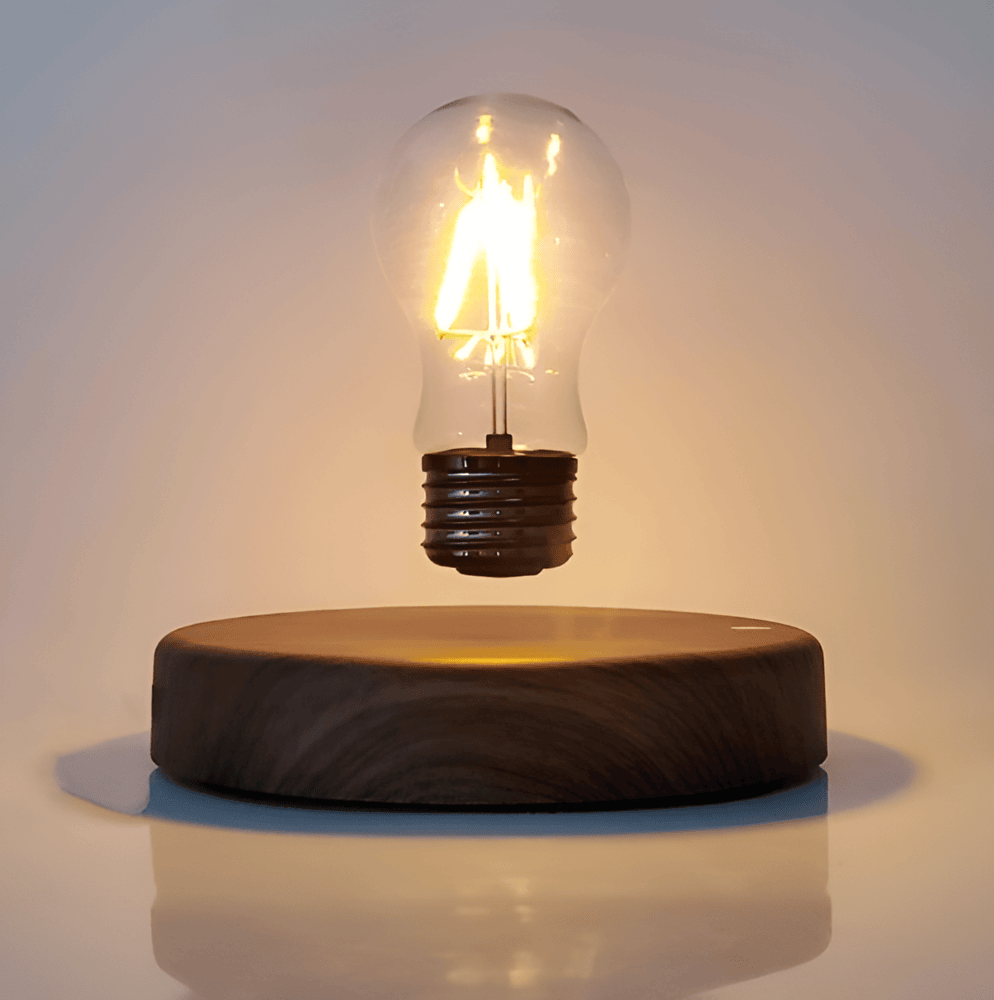 Magnetisk LED-Glödlampa - Flytande Glödlampa med Touchkontroll
