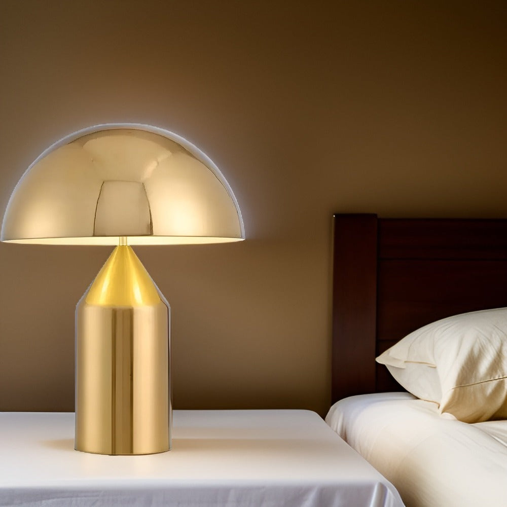 Champinjon Bordslampa med Svamp och Touchbrytare