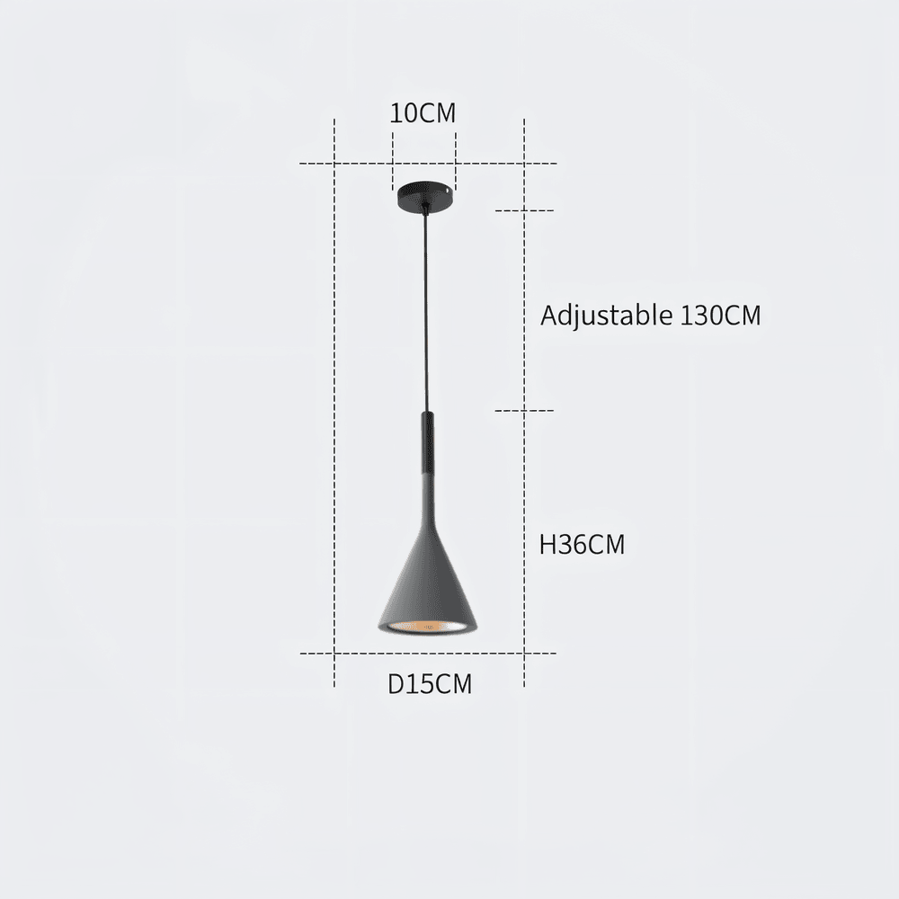 Moderna Koniska Pendellampor - Nordisk Taklampa