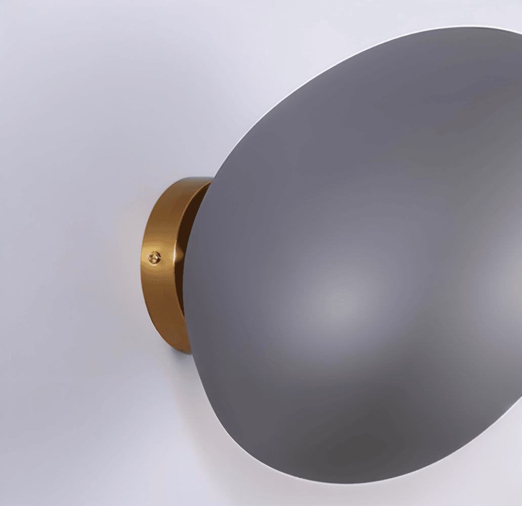 PebbleHue WallLight - Lysande LED-Vägglampa av Glas i Nordisk Stil