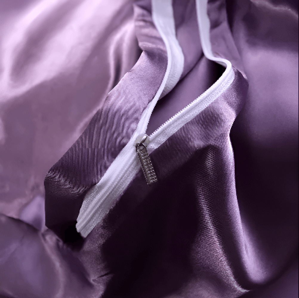 Luxe Silk Påslakan – Exklusivt Påslakanset i Mullbärssilke med 2 Örngott