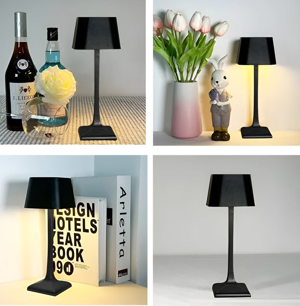 QuadMini Bordslampa - Kvadratisk LED-lampa i Aluminium