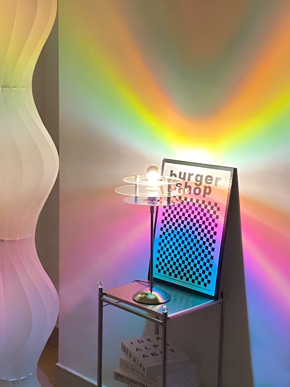Rays Bordslampa - Retro Disc LED Bordslampa
