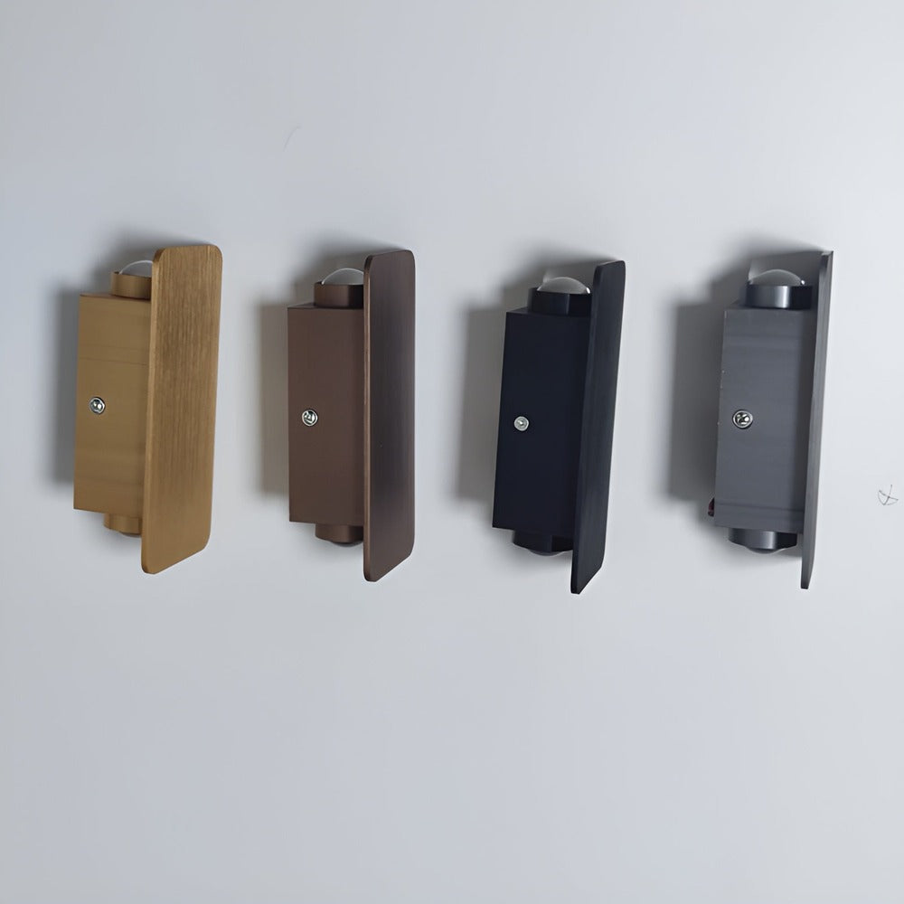 Mini Rektangulär LED-Vägglampa - Minimalistisk Vägglampa - Infälld Vägglampa