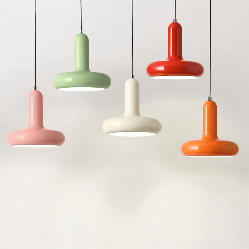 RetroPop Taklampa - Bauhaus Macaron Taklampor