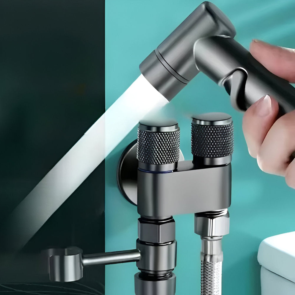 Revolutionär Toalett-Duschkran - För en Uppfriskande och Hygienisk Toalettupplevelse!