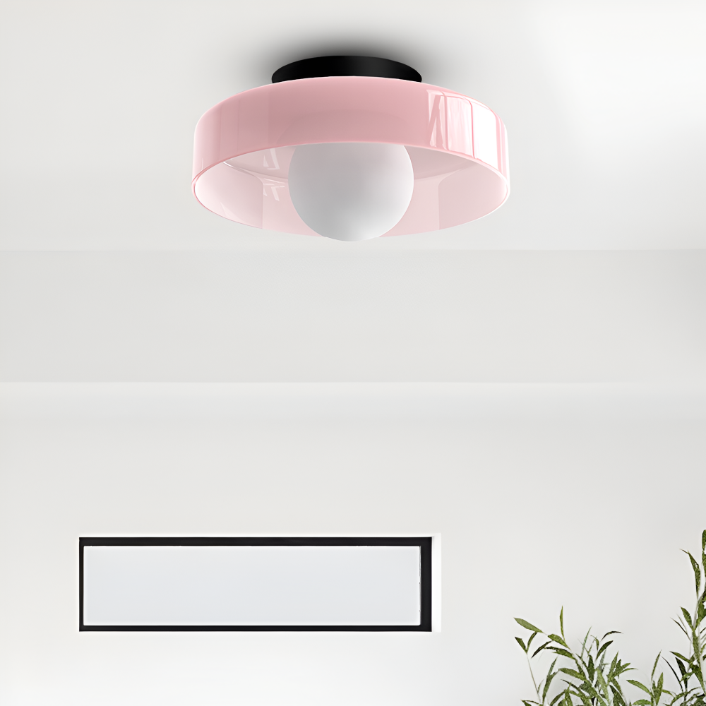Samtida Rund LED Taklampa – Elegant belysningslösning