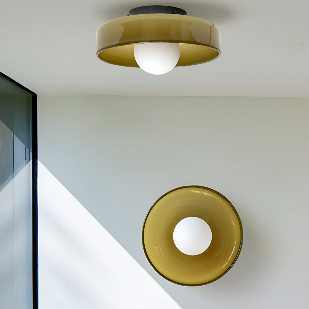Samtida Rund LED Taklampa – Elegant belysningslösning