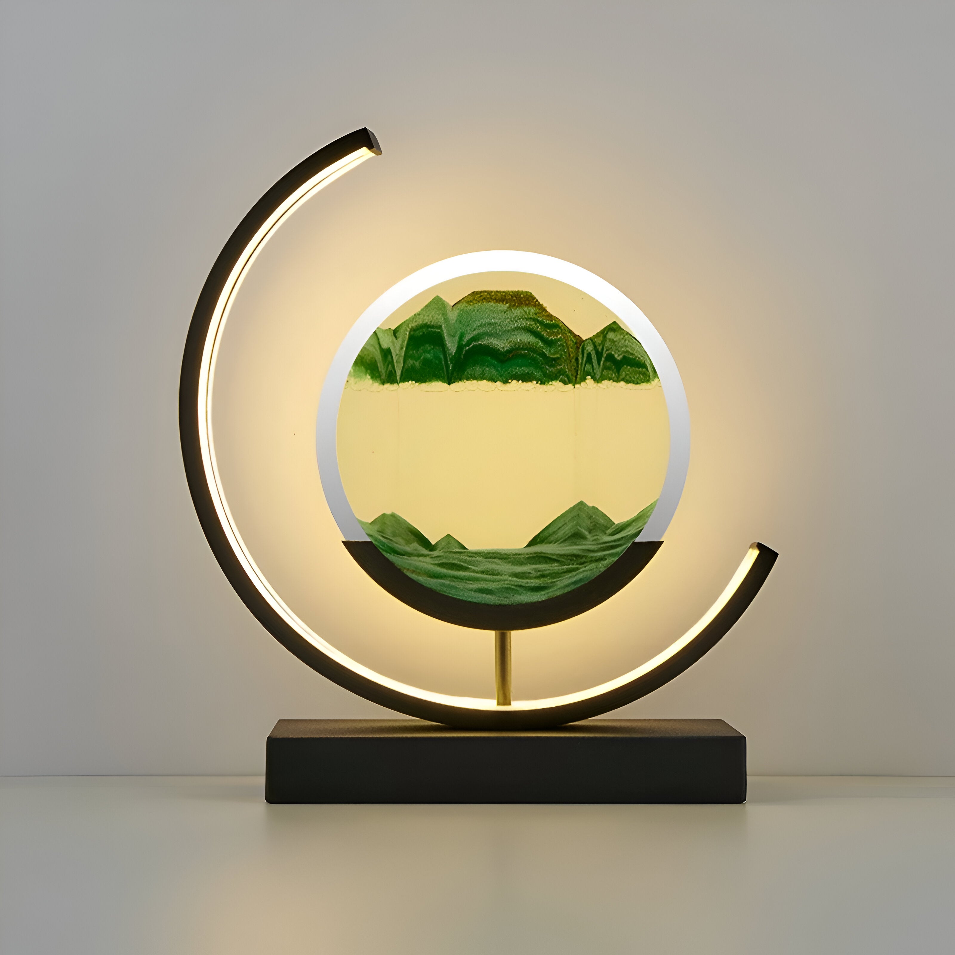 Sand Glow – sandlampa med app och fjärrkontroll – dimbar med 3 ljusfärger