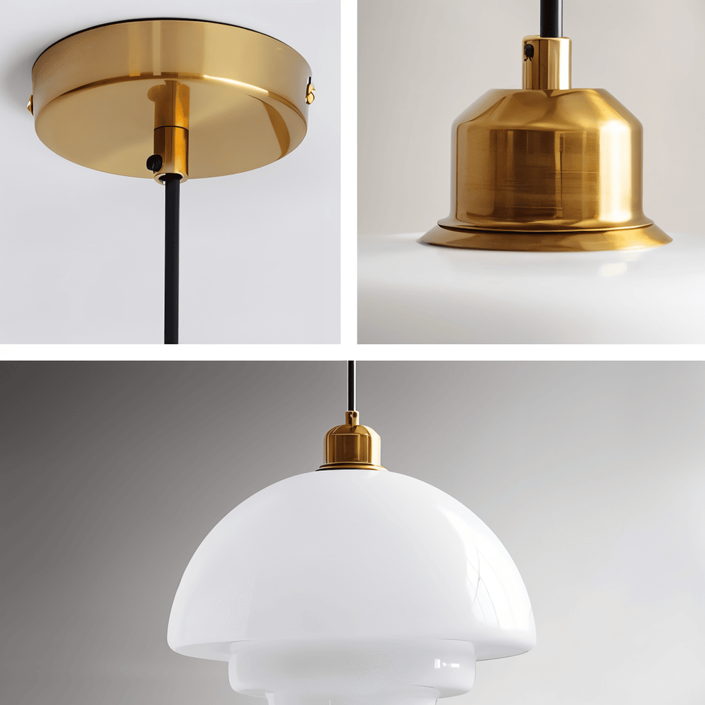 Scandinavian Dream - Nordisk Taklampa av Frostat Glas med Lager på Lager
