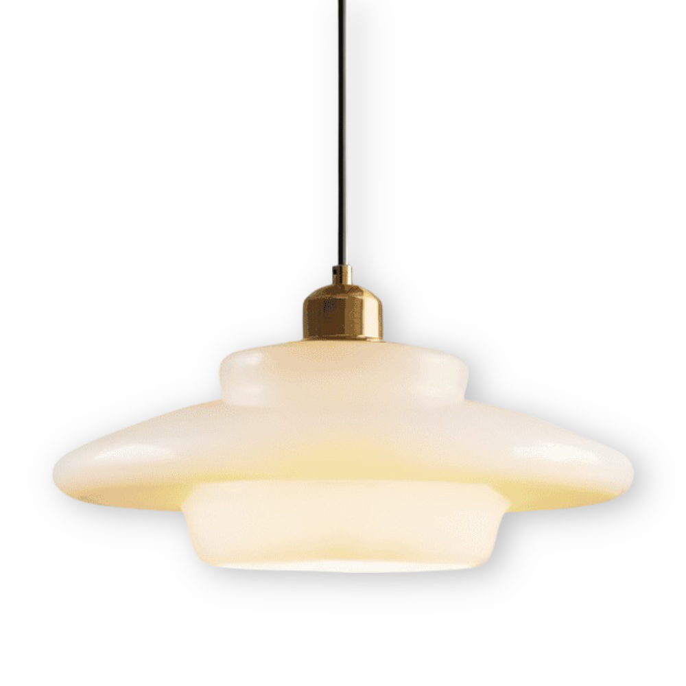 Scandinavian Dream - Nordisk Taklampa av Frostat Glas med Lager på Lager