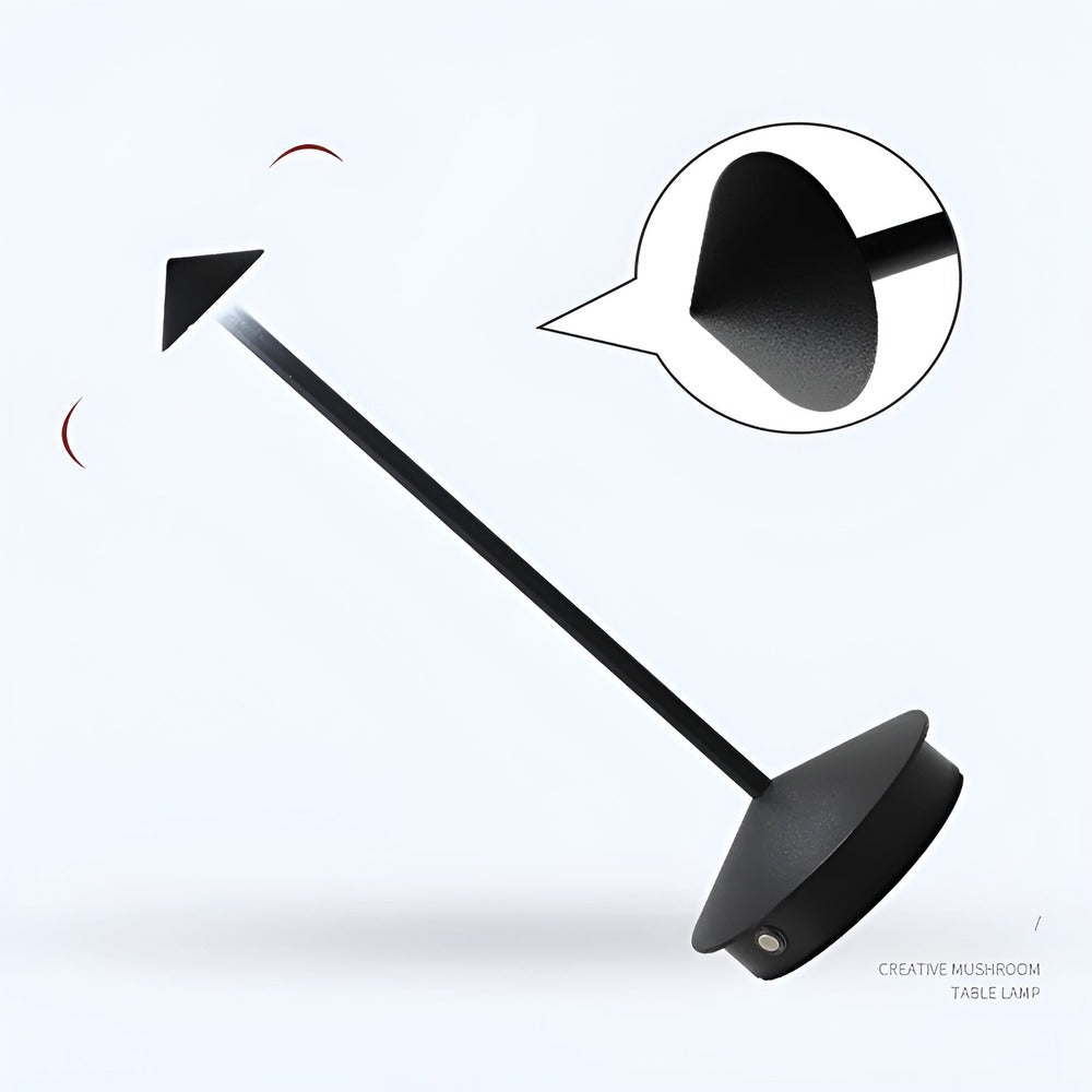 Smart VersaLight - Uppladdningsbar LED-lampa med Touchfunktion för Estetiska Rum