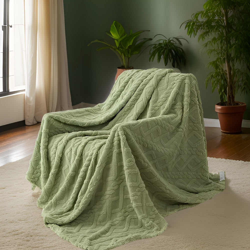 Snug Blanket - Ultimat Värme Dubbelsidigt Fleecetäcke