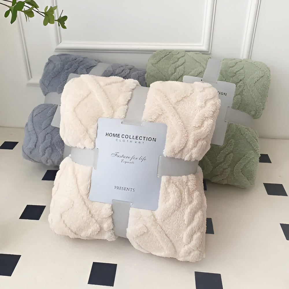 Snug Blanket - Ultimat Värme Dubbelsidigt Fleecetäcke