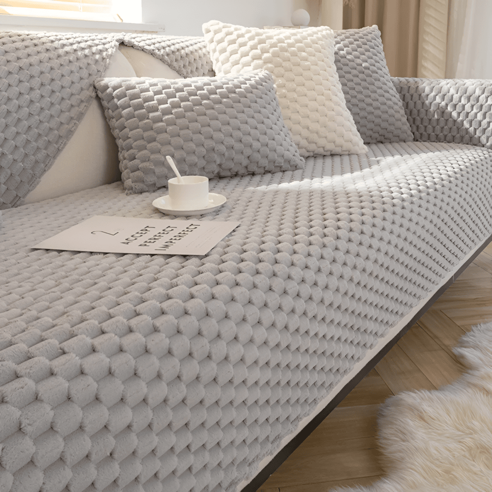 Snygg Soffa - Premium Halkfritt Skydd - Perfekt Kombination av Säkerhet och Elegans