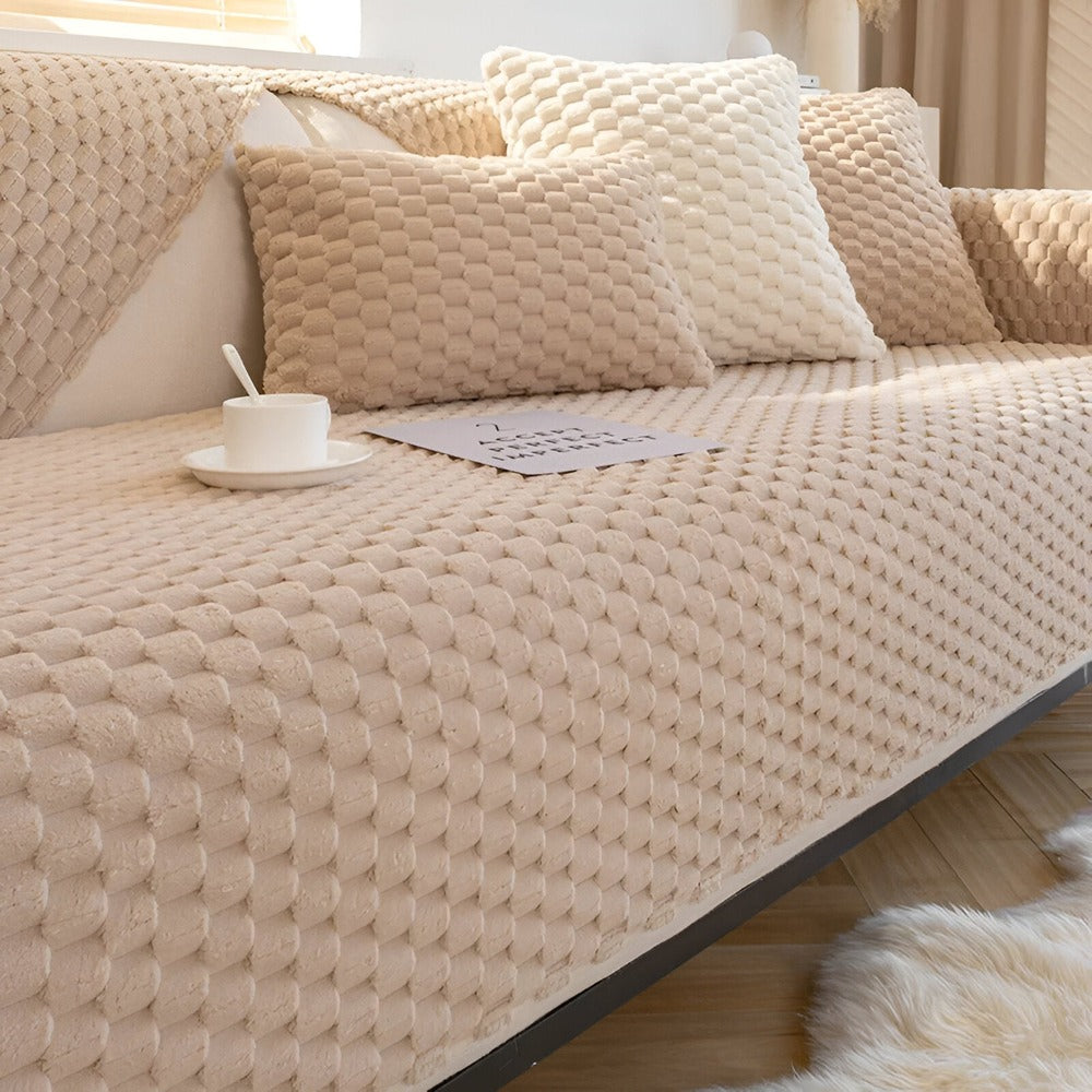 Snygg Soffa - Premium Halkfritt Skydd - Perfekt Kombination av Säkerhet och Elegans