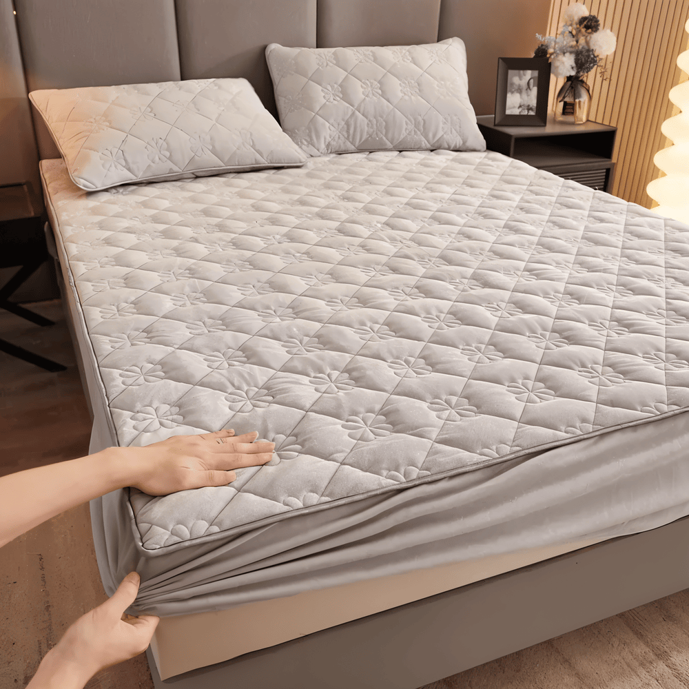 SoftLuxe Täcke - Fuktabsorberande Sänglinne i Polyester-Bomull