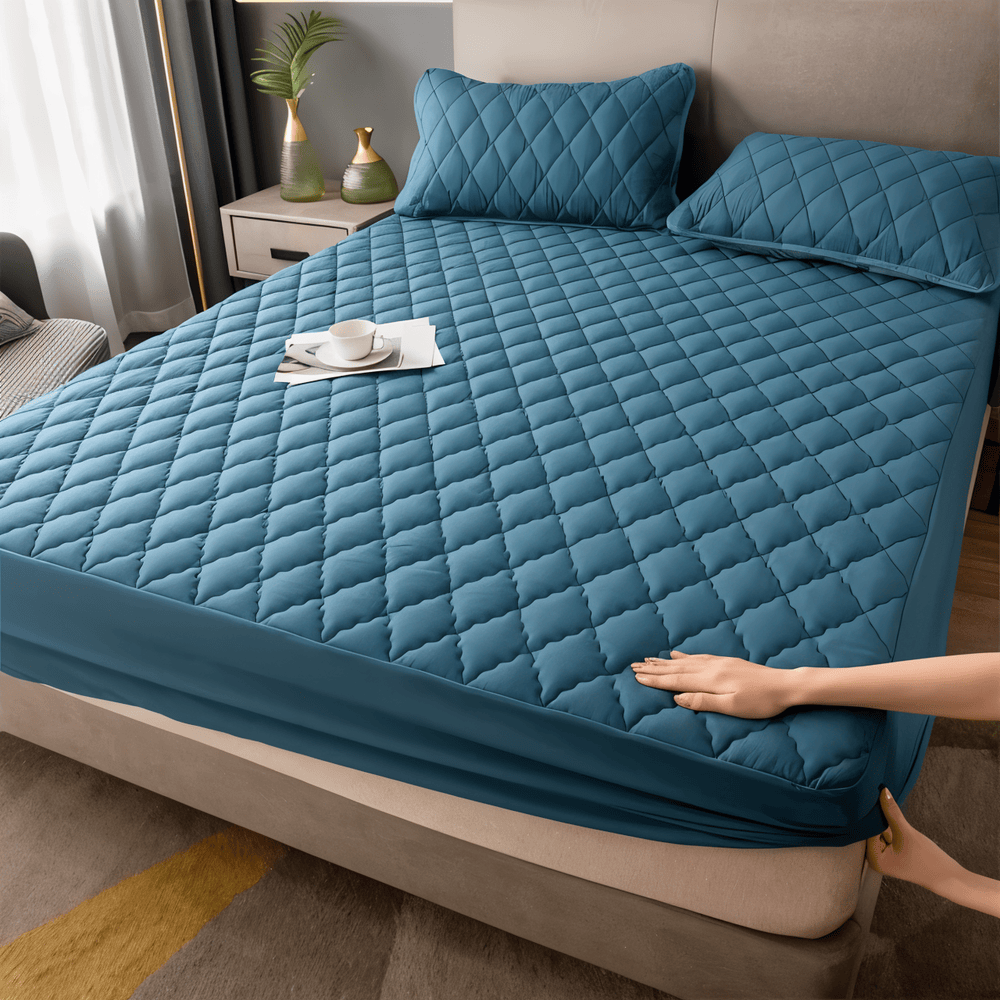 SoftLuxe Täcke - Fuktabsorberande Sänglinne i Polyester-Bomull