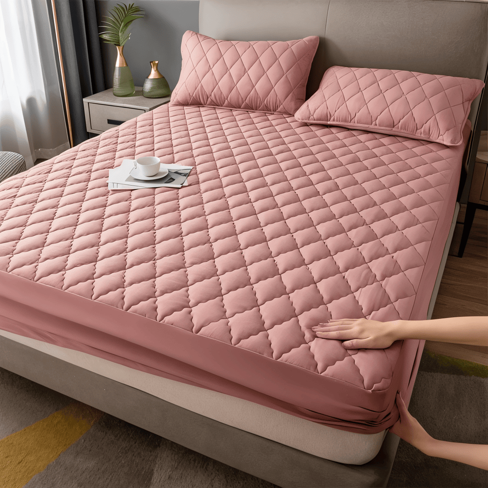 SoftLuxe Täcke - Fuktabsorberande Sänglinne i Polyester-Bomull