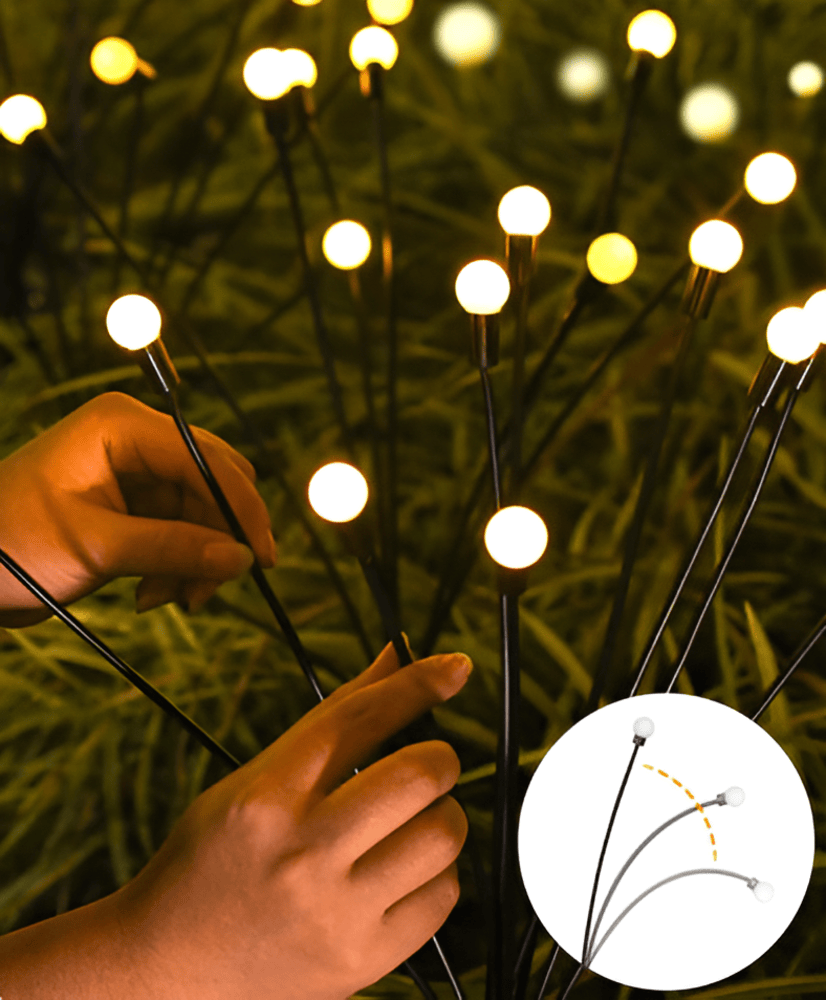 Solar Sparkle - Ditt Utomhusområde med Levande Eldflugeljus