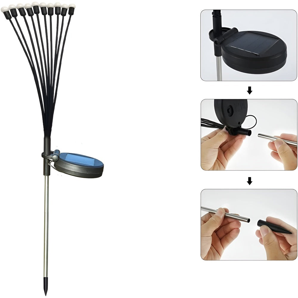 Solar Sparkle - Ditt Utomhusområde med Levande Eldflugeljus