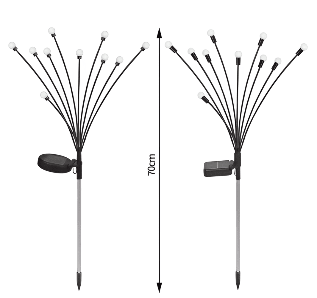 Solar Sparkle - Ditt Utomhusområde med Levande Eldflugeljus