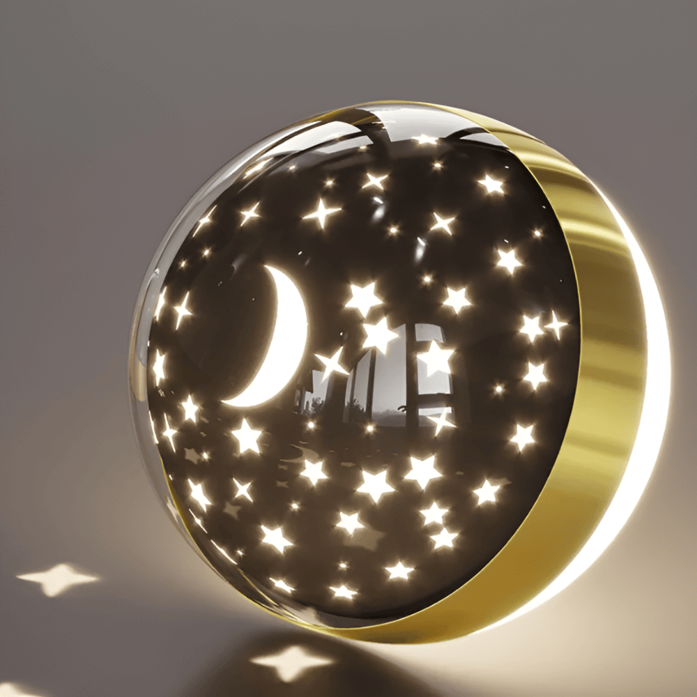 StarLight- Vägglampa för Barn- Astronautstjärna Projektor LED Nattlampa