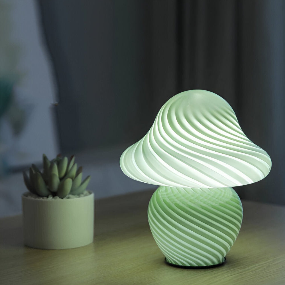 Elegant, Svampinspirerad Bordslampa för Mysig Heminredning